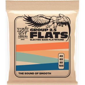 Ernie Ball 2805 Flatwound Group 2.5